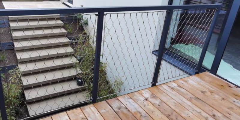 Netze und Seile aus rostfreiem Stahl